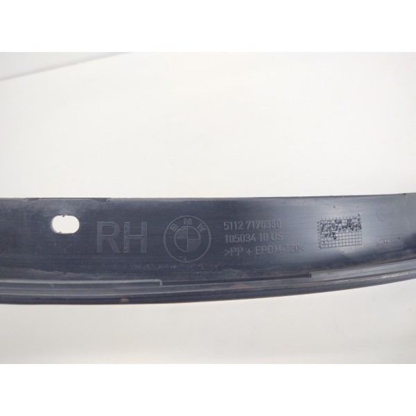 Friso Roda Lateral Traseiro Direito Bmw X6 2008 A 2013