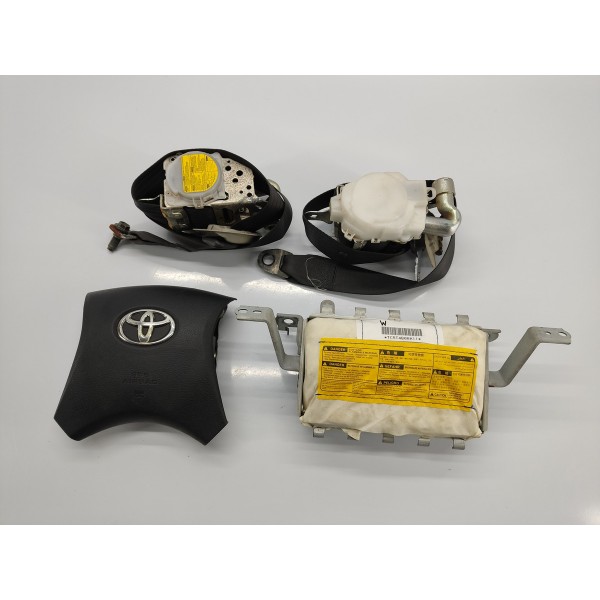 Kit Bolsa Colisao Painel Volante Toyota Camry V6 2009