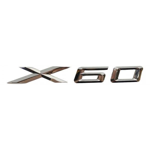 Emblema X60 Tampa Traseira Lifan X60 1.8 2015