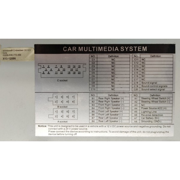 Multimidia Lifan X60 1.8 2015 S7901400 Detalhe