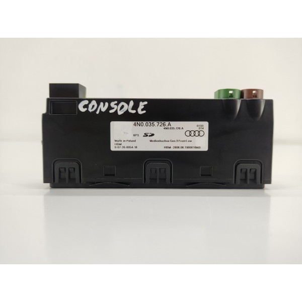 Botão Entrada Usb Sd Console Audi Q8 2019 4n0035726