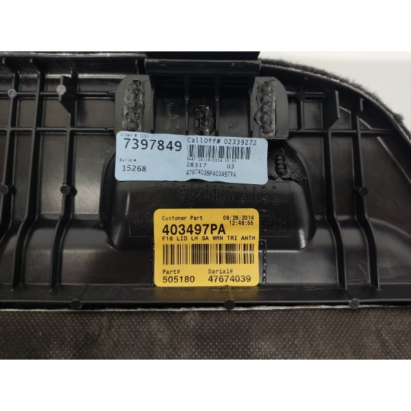 Acabamento Porta Malas Bmw X6 V8 2015 7246987