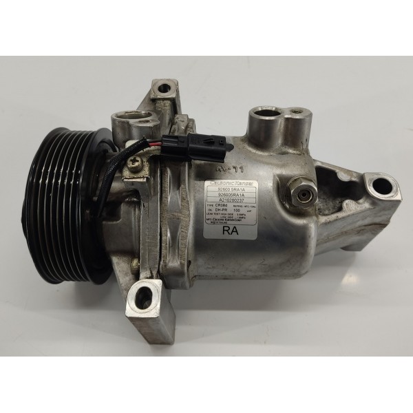 Compressor Ar Condicionado Nissan Kicks 2021 926005ra1a