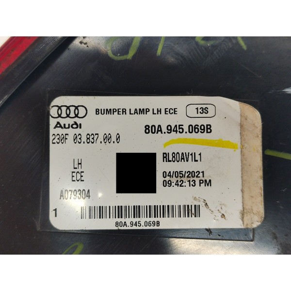 Lanterna Olho Gato Para Choque T.e Audi Q5 2.0 2022