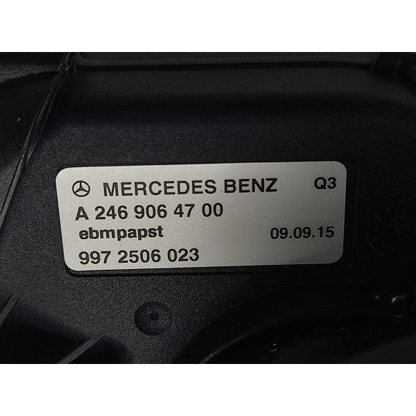 Motor Ventoinha Auxiliar Ar Forçado Mercedes Cla 45 Amg 2016