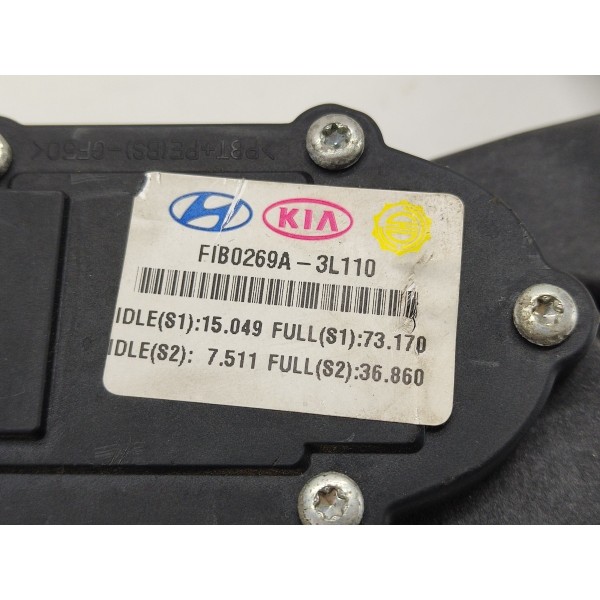 Pedal Acelerador Azera 3.3 2011 Fib0269a 3l110