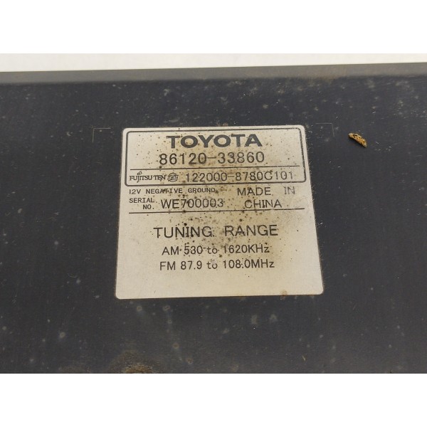 Radio Toyota Camry V6 2009