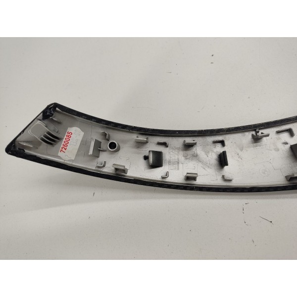 Moldura Puxador Porta Plotado Fibra Carb T.e Bmw 320i 2015