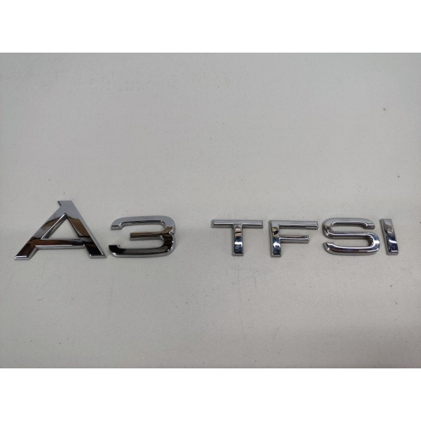 Letreiro Emblema Tampa Traseira Audi A3 1.4 Tsi 2016