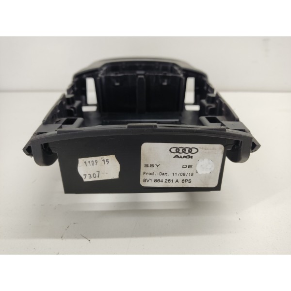 Moldura Central Console Porta Copo Audi A3 1.4 Tsi 2016