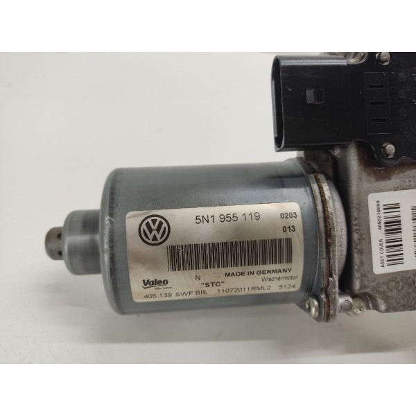 Motor Limpador Para Brisa Tiguan 2012 Tsi