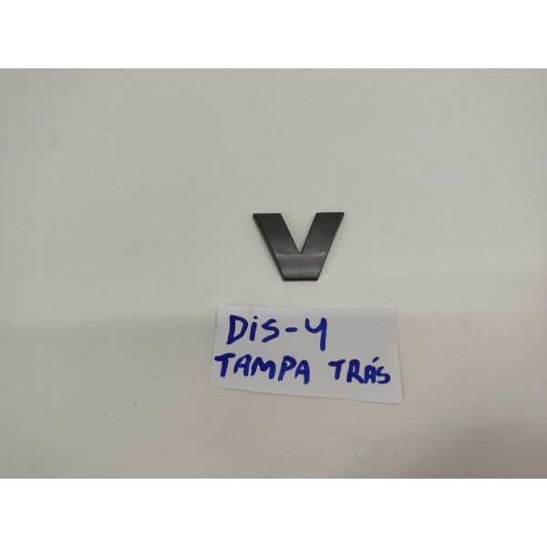 Emblema Letra V Tampa Traseira Discovery 4