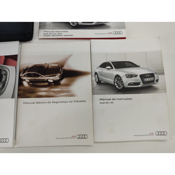 Manual Instruções Proprietário Audi A5 1.8t 2015