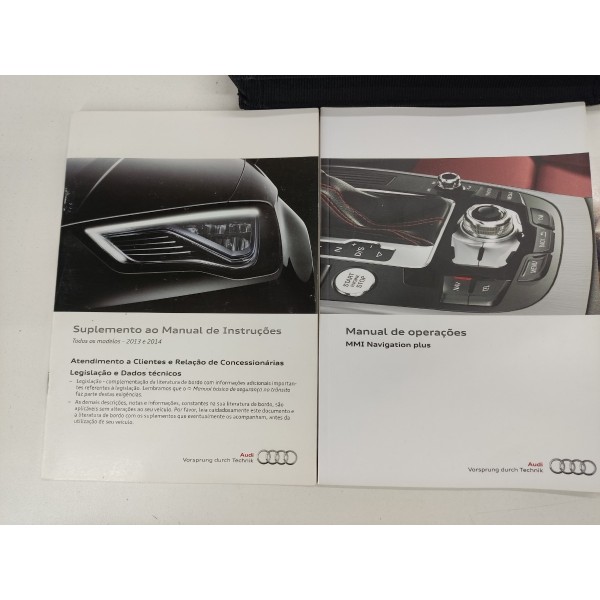 Manual Instruções Proprietário Audi A5 1.8t 2015