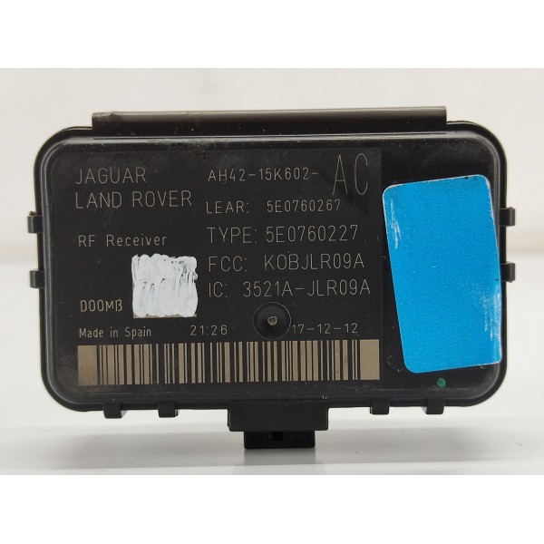 Modulo Keyless Alarme Land Rover Discovery 4 2012 Ah4215k602