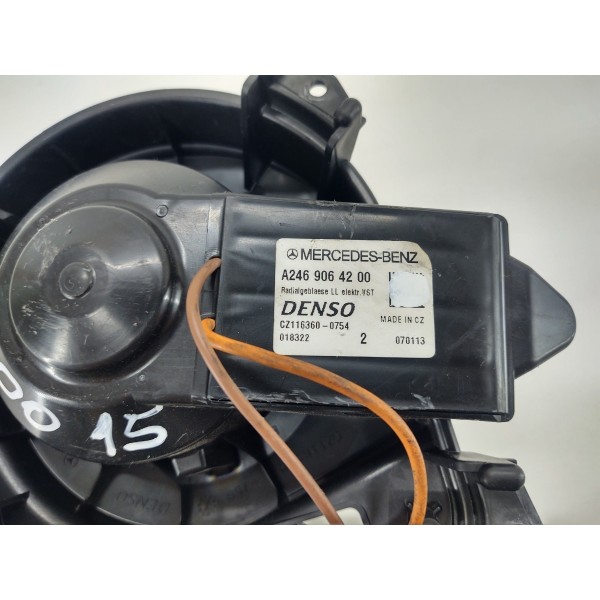 Motor Ventilador Ar Forçado Mercedes B200 2015