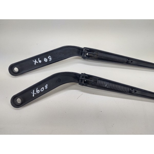 Par Braço Limpador Para-brisa Bmw X6 Biturbo 2009