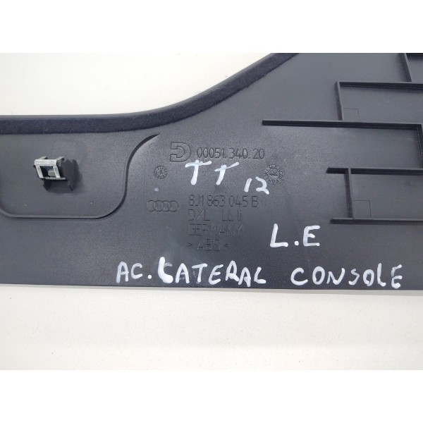 Acabamento Lateral Console Esquerdo Audi Tt Roadster 2012