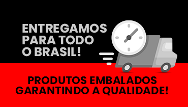 Entregamos para todo o Brasil. Entrega rápida e segura para as suas compras